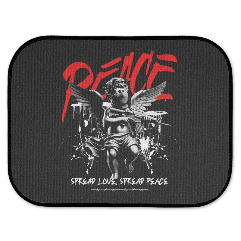 Peace Rear Car Mat | Artistshot