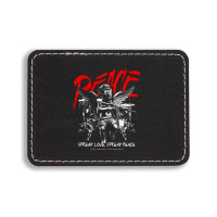 Peace Rectangle  Leatherette Patch | Artistshot