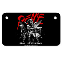 Peace Motorcycle License Plate | Artistshot