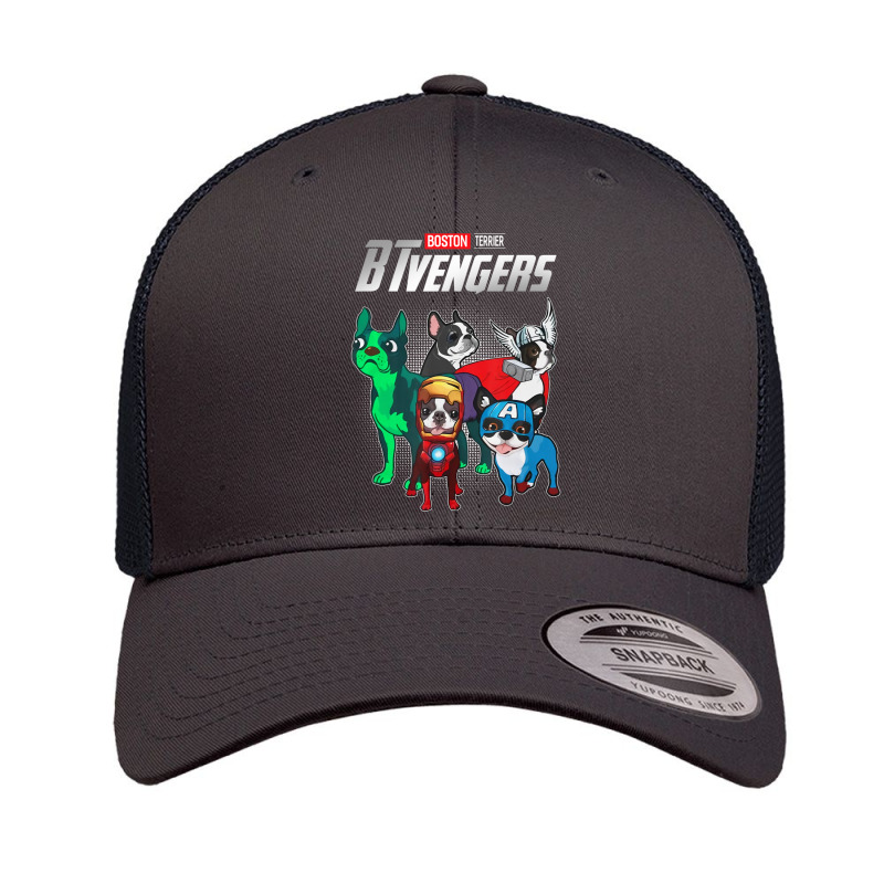 Btvengers Boston Terrier Dog Lover Retro Trucker Cap by Konlasa6638 | Artistshot