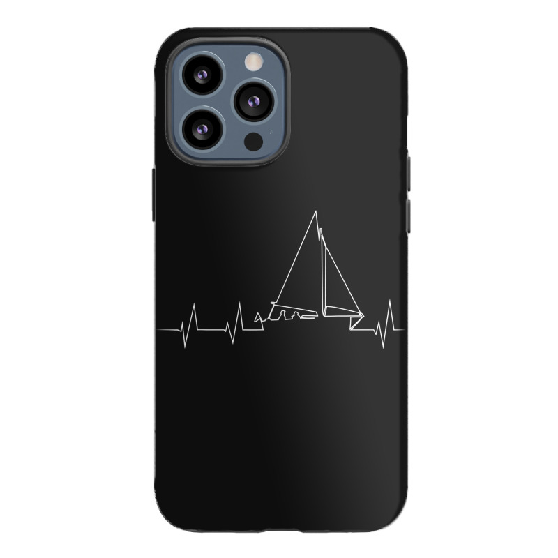 Funny Sailboat Heartbeat Iphone 13 Pro Max Case | Artistshot