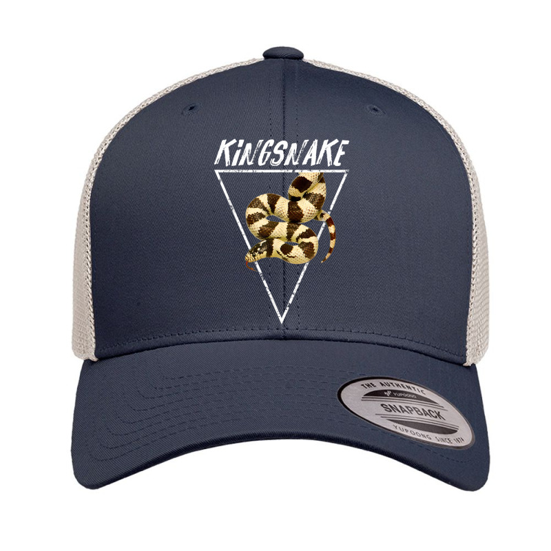 California Kingsnake Snake Keeper T Shirt Retro Trucker Cap | Artistshot