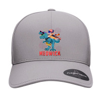 4h Of July Meowica Ca Riding Rex Dinosaur Usa Flag Boys Seamless Cap | Artistshot