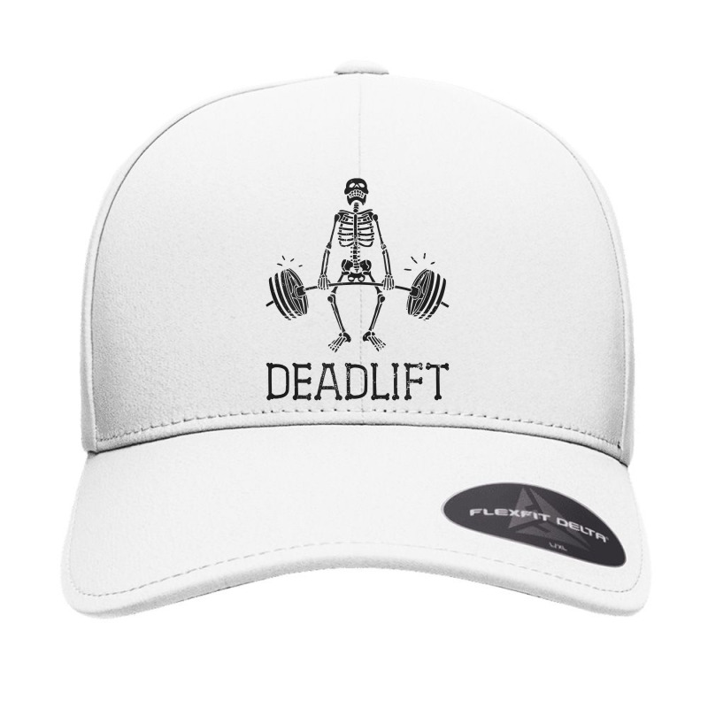 Deadlift Funny Halloween Skeleton Weight Lifting Workout Tank Top Seamless Cap | Artistshot