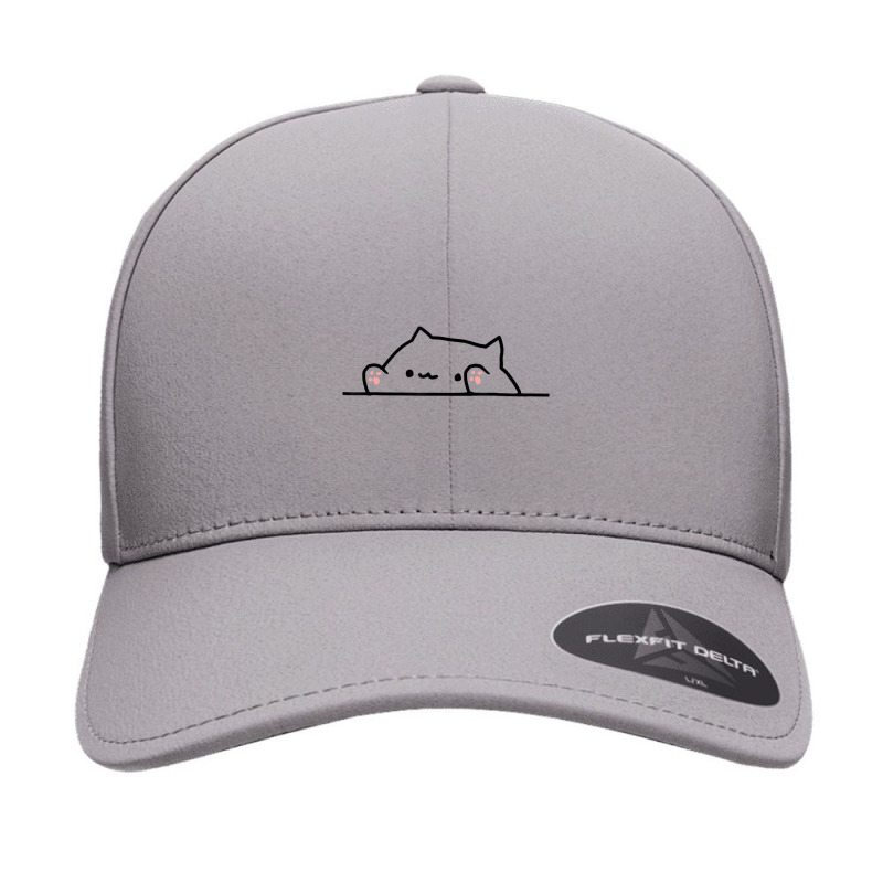 Bongo Cat With A Cute Bongo Cat Seamless Cap | Artistshot