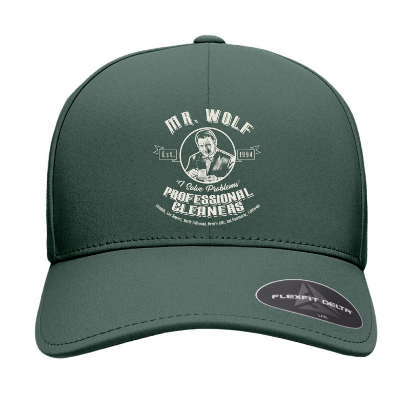 Mr. Wolf Cleaning Services Seamless Cap | Artistshot