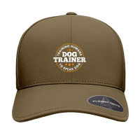 Dog Trainer Training Humans To Speak Dog Dog Training Seamless Cap | Artistshot