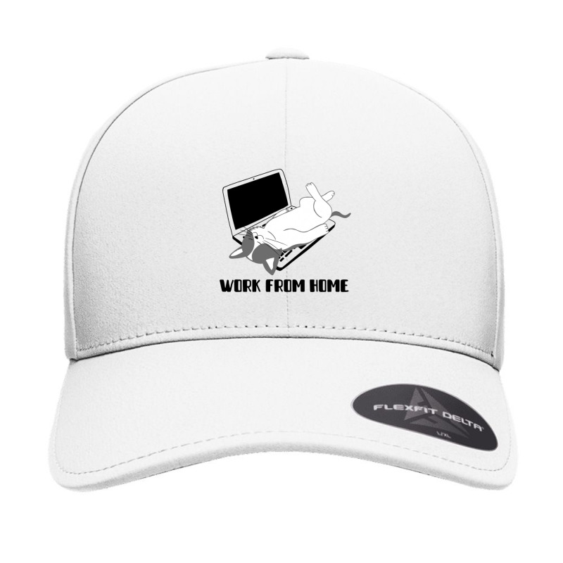 Work From Home Seamless Cap by atereabag | Artistshot