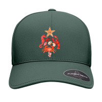 Crustaceancore Christmas, Crab Lobster, Crustaceancore Vintage, Ocean  Seamless Cap | Artistshot