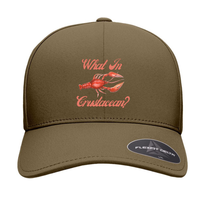 What In Crustacean  Cute Crustaceancore Seamless Cap | Artistshot