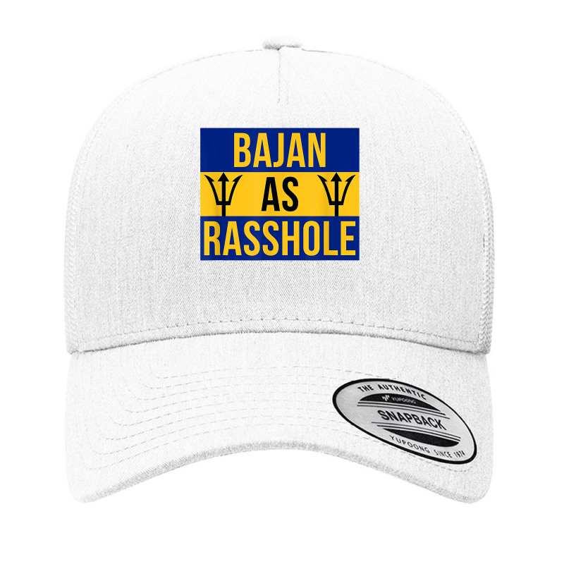 Barbados Flag With Barbados Tridents Bajan As Rasshole Yupoong Trucker Cap | Artistshot