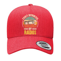 Easily Distracted By Radios Ham Radio Amateur Radio T Shirt Yupoong Trucker Cap | Artistshot