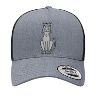 Stormy Girl The Grey Cat Yupoong Trucker Cap | Artistshot