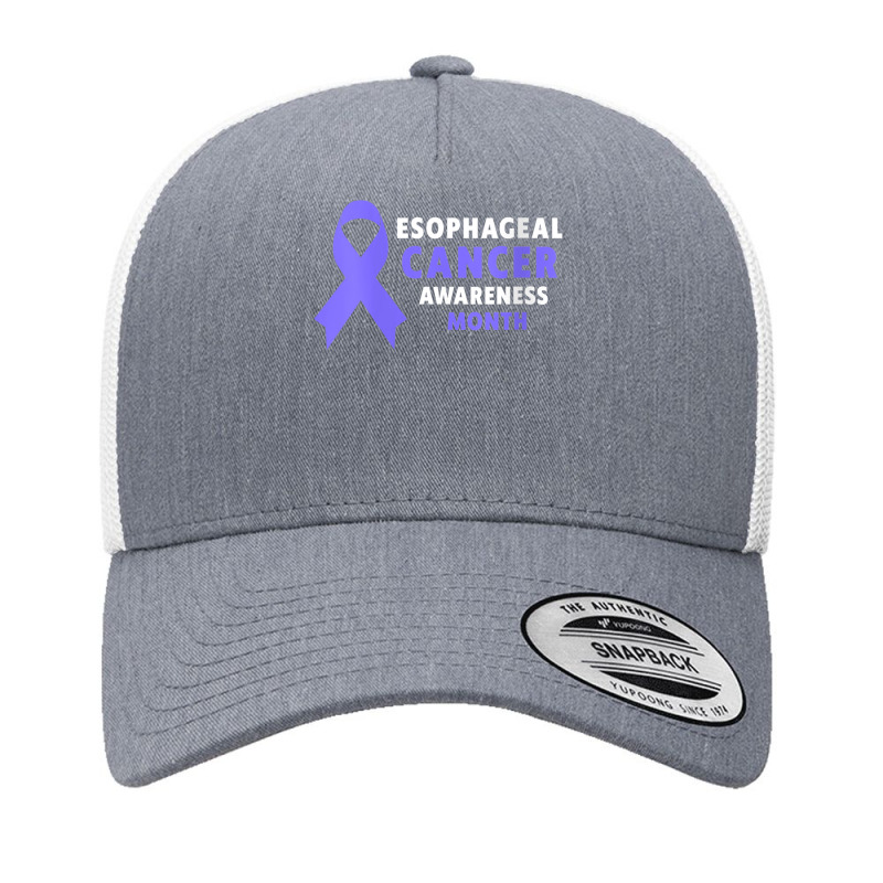 Womens Esophageal Cancer Shirt   Esophageal Cancer Awareness Month V N Yupoong Trucker Cap by cm-arts | Artistshot