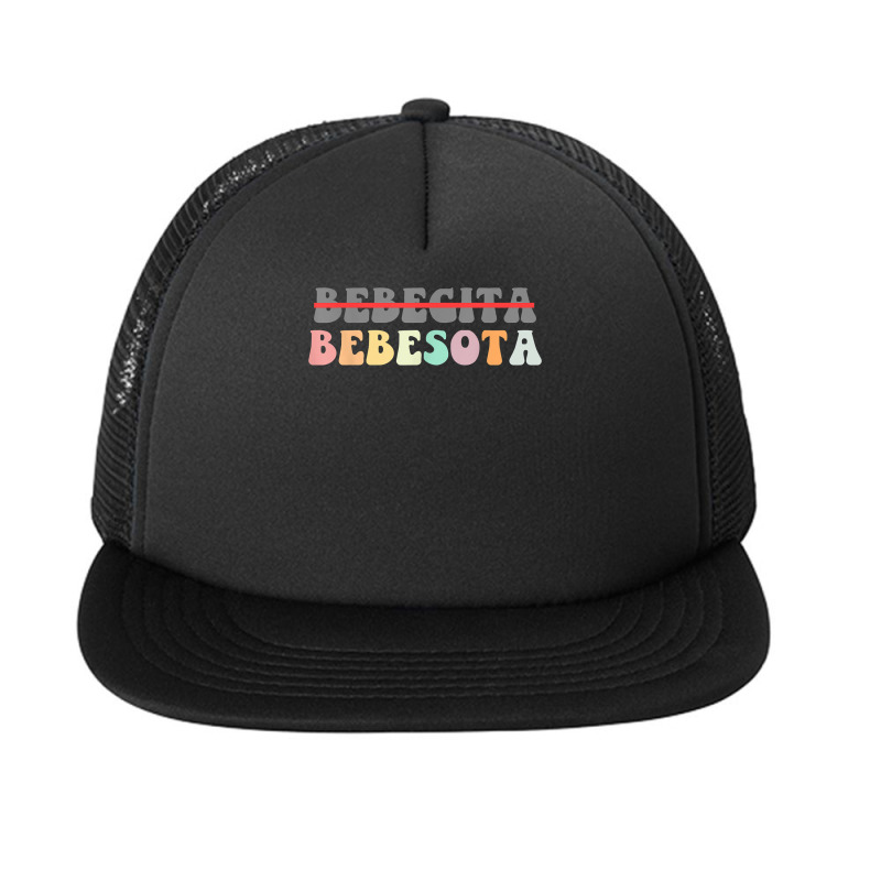 Bebesota Latina Retro T Shirt Foam Snapback hat by cm-arts | Artistshot