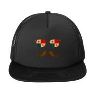 Panamanian Flag Sunglasses Moustaches T Shirt Panama Tee Foam Snapback Hat | Artistshot