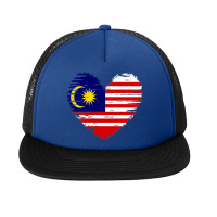 Malaysia Heart Outfit   Malaysia Heart Flag I Love Malaysia Foam Snapback Hat | Artistshot