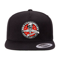 Rico's Roughnecks Weathered   Starship Troopers 5 Panel Snapback Cap | Artistshot