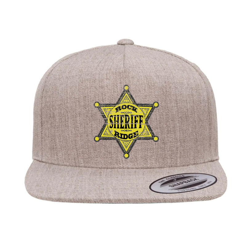 Rock Ridge Sheriff   Blazing Saddles 5 panel snapback cap by arthubnco | Artistshot