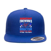 Assistant Fireworks Director Usa Independence Day July 4th 5 Panel Snapback Cap | Artistshot