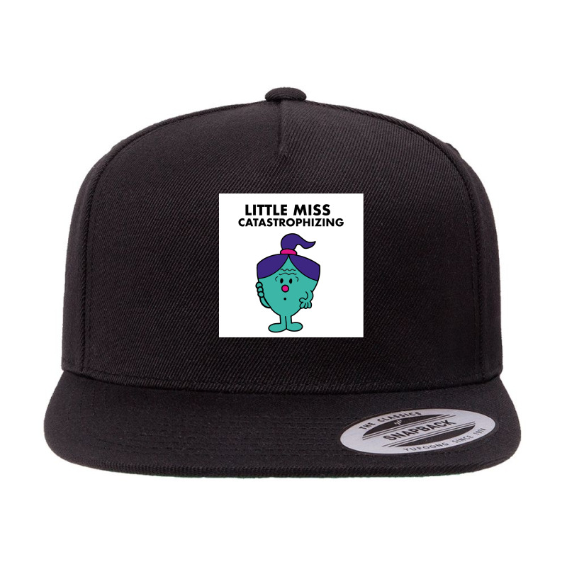 Little Miss Catastrophizing Classic 5 panel snapback cap by cm-arts | Artistshot