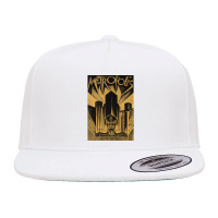 Metropolis Fritz Lang 1926 Vintage Movie Poster B&amp;w Classic 5 Panel Snapback Cap | Artistshot