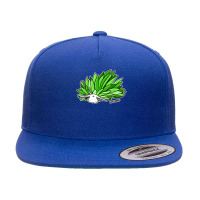 Leaf Sheep Cute Ocean Sea Slug Costasiella Kuroshimae Kawaii 5 Panel Snapback Cap | Artistshot