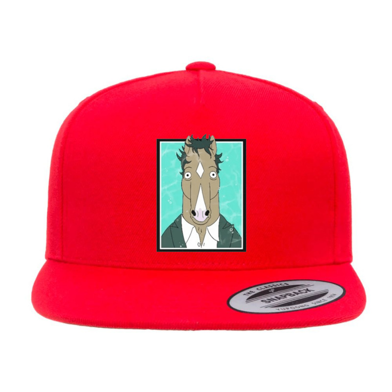 Bojack Horseman, Bojack, Horseman, The Bojack Horseman, Bojack Horsema 5 panel snapback cap by SHOPWDAA | Artistshot