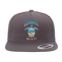 Jcombs Clearwater Beach, Fl, Beach In The Sea Turtle 5 Panel Snapback Cap | Artistshot