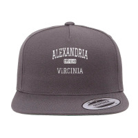 Alexandria Virginia Va Vintage T Shirt 5 Panel Snapback Cap | Artistshot