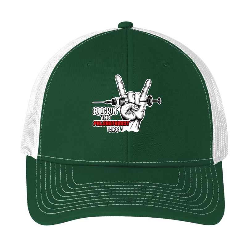 Rocking Phlebotomist Syringe Injection Blood Donor Aid Gift For Fans Pa Trucker Cap | Artistshot