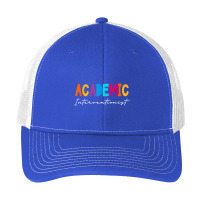 Academic Interventionist Reading Math Title One Teacher Crew Music Ret Pa Trucker Cap | Artistshot