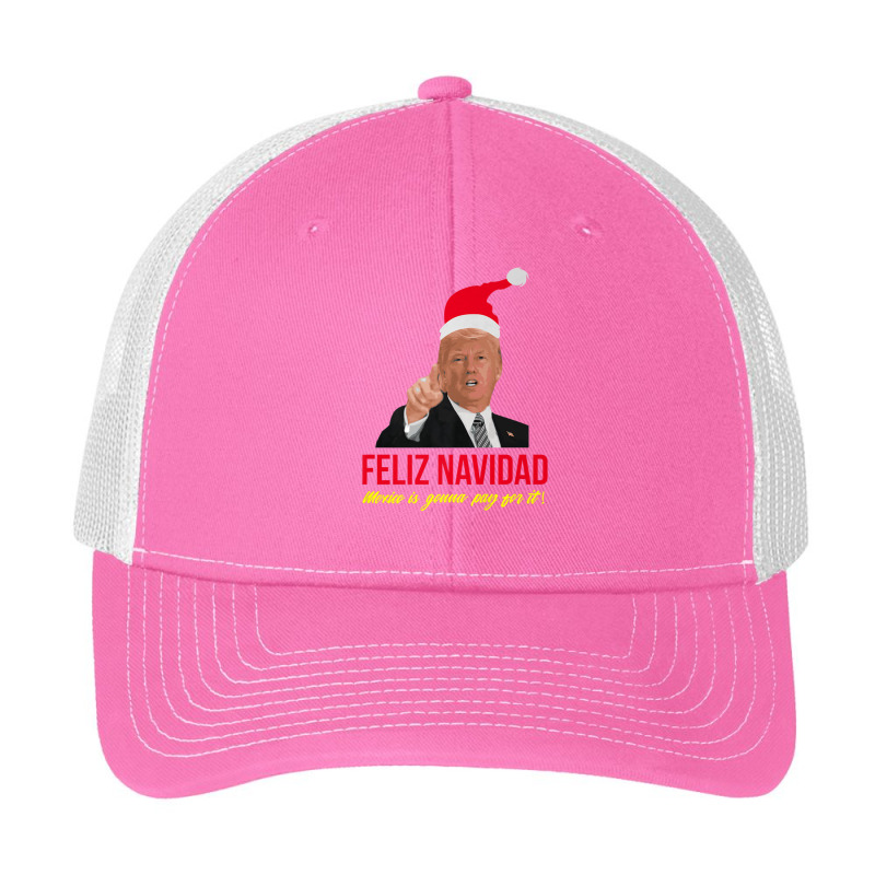 Christmas Donald Trump Mexico Wall Pa Trucker Cap | Artistshot