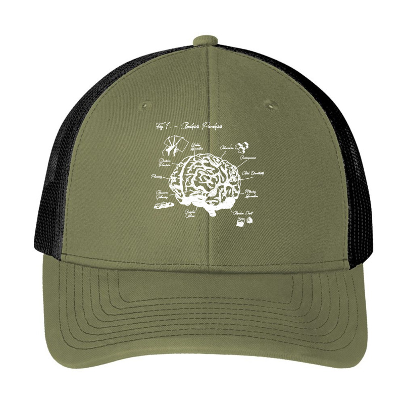 Analysis Paralysis White Print Classic Pa Trucker Cap by TauwannaJessup | Artistshot