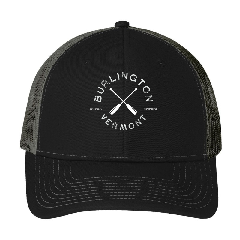 Burlington Vermont Graphic Vintage Retro Long Pa Trucker Cap | Artistshot