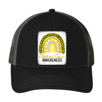 Childhood Cancer Awareness Hope Support Strong Warrior T Shirt Pa Trucker Cap | Artistshot