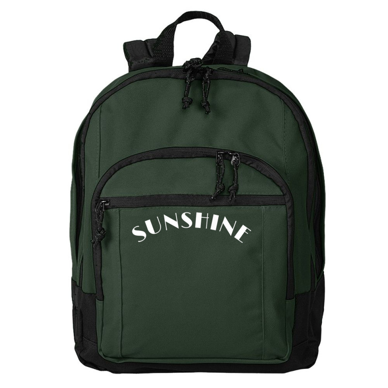 Sunshine Raglan Baseball Tee Basic Backpack | Artistshot