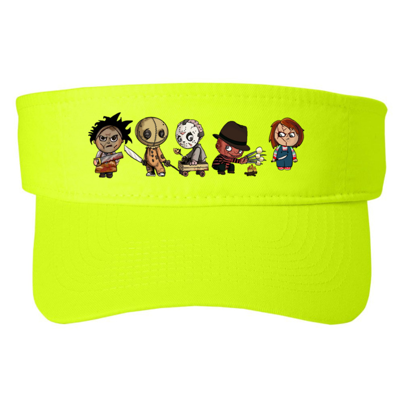 Baby Horror Characters Fashion Visor | Artistshot