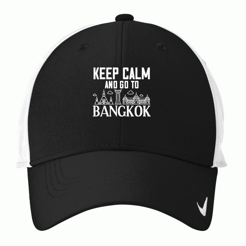 Bangkok Thailand City Skyline Map Nike Dri-FIT Cap by LeonelSalas | Artistshot