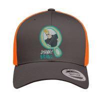 Cn Johnny Bravo Mirror Portrait Retro Trucker Cap | Artistshot