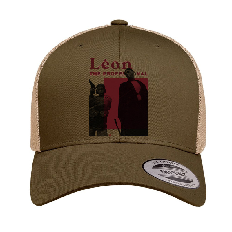 Leon - Jean Reno _ Natalie Portman Gift Retro Trucker Cap by AaronFosterJr. | Artistshot