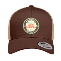 Mens Great Grandpa Vintage Grandfather Retro Trucker Cap | Artistshot