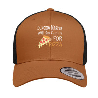 Master Of The Dungeon Will Run Games For Pizza Retro Trucker Cap | Artistshot