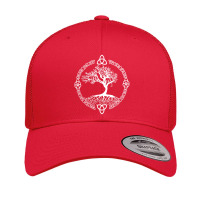 Tree Of Life Yggdrasill Celtic Knot Retro Trucker Cap | Artistshot