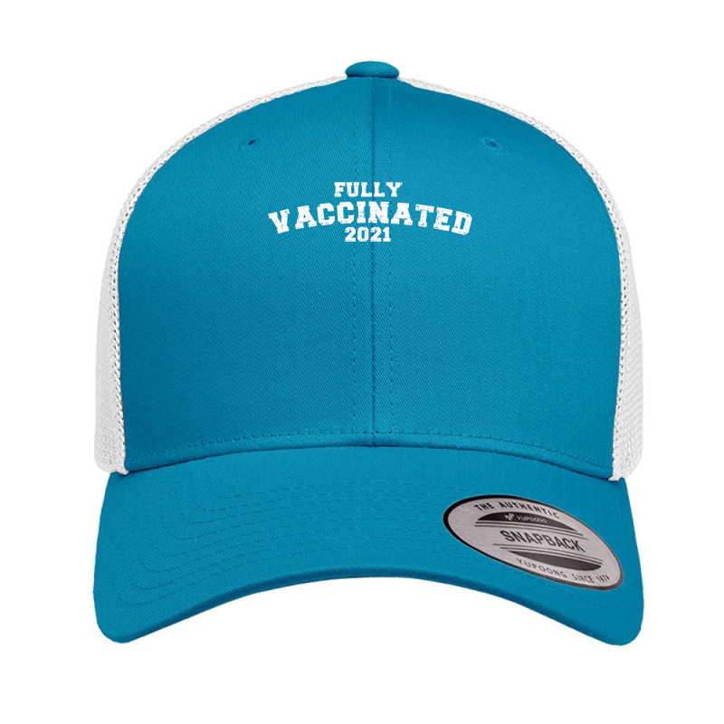 Vaccinated Tshirt Vaccinated 2021 T Shirt Retro Trucker Cap by cm-arts | Artistshot