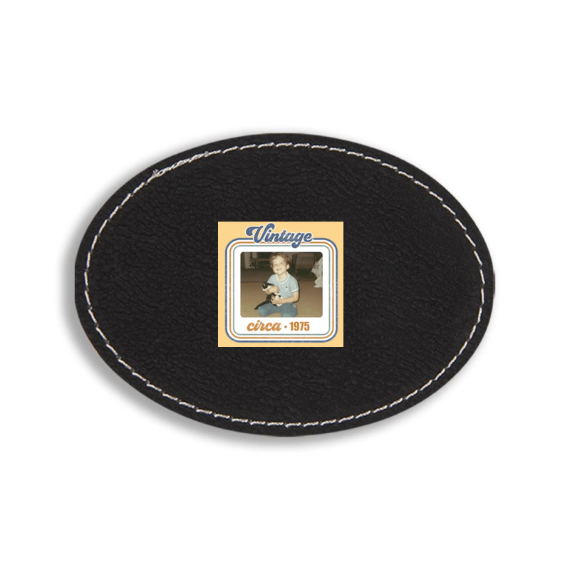 Zfjmuyfm Oval Leatherette Patch | Artistshot