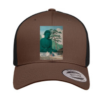 The Great Buddha Of Kamakura, The Great Buddha Of Kamakura Vintage, Th Retro Trucker Cap | Artistshot