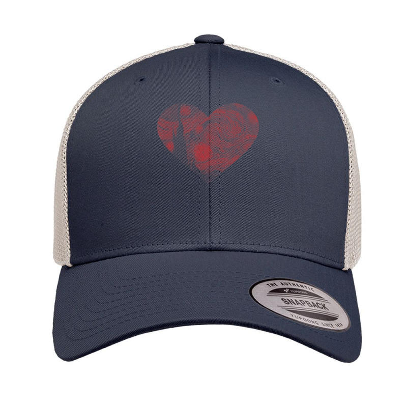 Starry Night Heart By Vincent Van Gogh Famous Painting Retro Trucker Cap | Artistshot