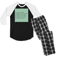 Zkatsrep Men's 3/4 Sleeve Pajama Set | Artistshot