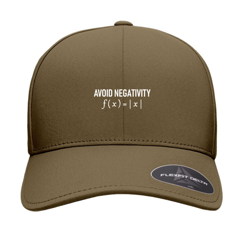 Humorous Avoid Negativity Math Equation Men Women Seamless Cap by cm-arts | Artistshot